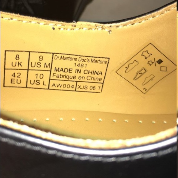 Dr. Martens Black 1461 Smooth (US 9)